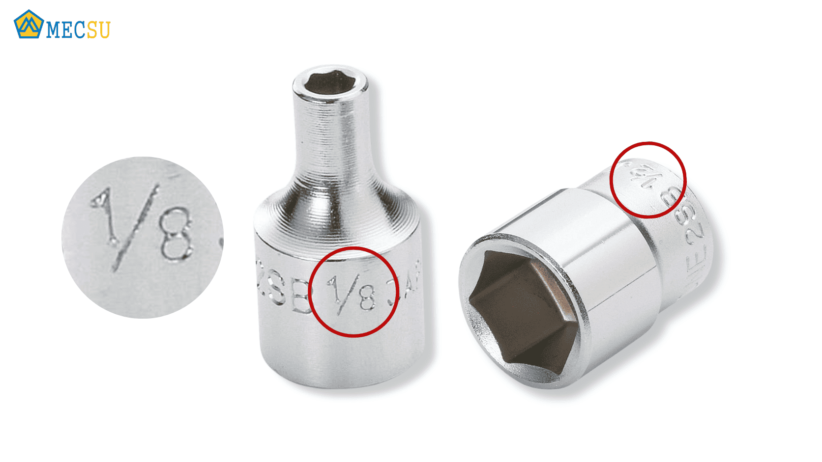 Thông số kỹ thuật được in dập chìm trên đầu tuýp